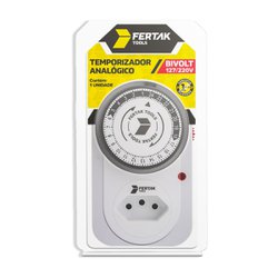 Timer analogico fertak bivolt 60hz