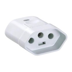 Pino femea tripolar mec-tronic 10a branco - 39174