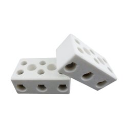 Conector ceramico fertak tripolar 16mm