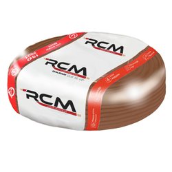 Fio paralelo rcm 2 x 2,5mm marrom com 100m