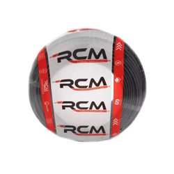Cabo pp flexivel rcm 2 x 2,5mm preto com 100m