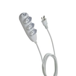 Extensao tripolar intelbras 03m branco