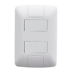 Interruptor paralelo tramontina aria 2 teclas 6a/250v - 57241/041