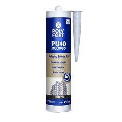 Selante pu 40 pulvitec preto 360g