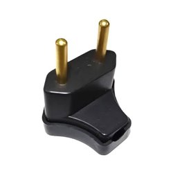 Pino macho triangular ilumi 10a bipolar preto - 1428
