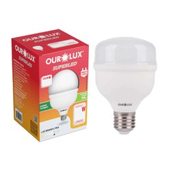 Lampada led alta potencia ourolux branca 30w 6500k bivolt