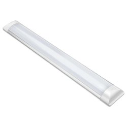 Luminaria de led spotlux sobrepor linear 120cm 36w neutra