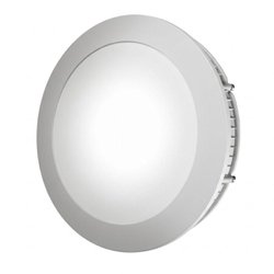 Luminaria de led empalux embutir redonda 24w branca