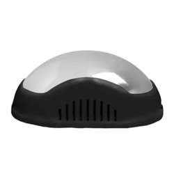 Luminaria tartaruga ilumi preta decor - ate 25w