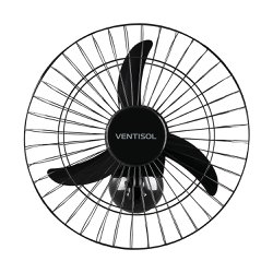 Ventilador de parede ventisol 50cm bivolt preto