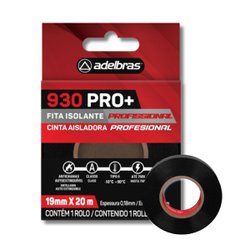 Fita isolante adelbras 930 pro+ 19mm x 20m