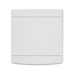 Quadro externo sem barramento tigre pvc branco 3 a 4d