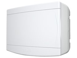 Quadro externo sem barramento tigre pvc branco 6 a 8d