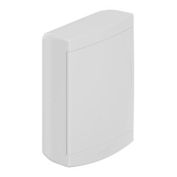 Quadro externo com barramento tigre pvc branco 18 a 24d
