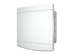 Quadro interno sem barramento tigre pvc branco 3 a 4d