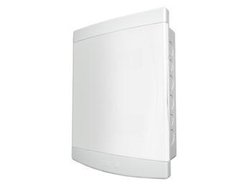 Quadro interno com barramento tigre pvc branco 12 a 16d.