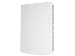 Quadro interno com barramento tigre pvc branco 27 a 36d.