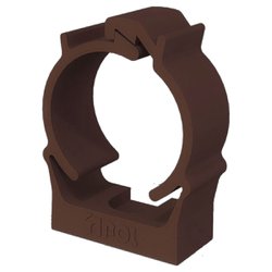Abracadeira para tubo inpol marrom 3/4