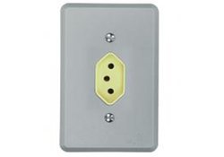 Tomada interna suavetoc perlex 10a/250v - 1311