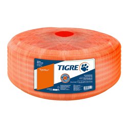 Conduite corrugado tigreflex laranja 32mm - com 25m