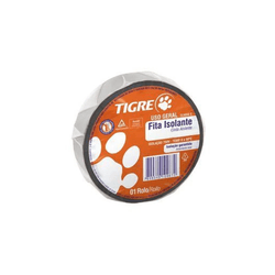 Fita isolante tigre uso geral 18mm x 10m