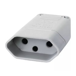 Pino femea tripolar perlex 20a branco - 2046