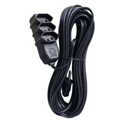 Extensao tripolar pp qualitronix 10m preta - 2007