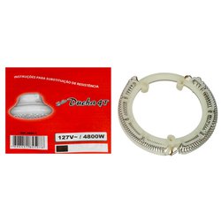Resistencia bella ducha lorenzetti 127v/4800w - 3056c