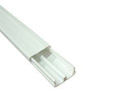 Canaleta branca com adesivo perlex 20 x 10mm