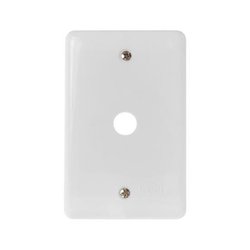 Placa com saida para fio ilumi 4 x 2 - retangular - 2053