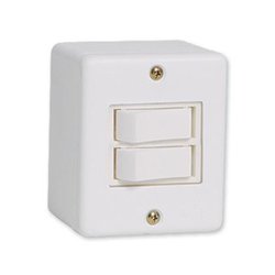 Interruptor externo box ilumi 2 teclas 6a/250v - 6318