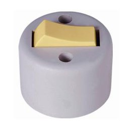 Interruptor externo redondo ilumi cinza 1 tecla 6a/250v - 1755