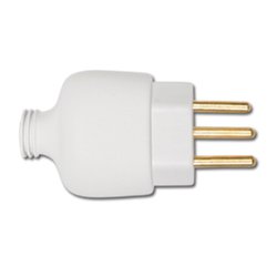 Pino macho tripolar ilumi 20a branco - 14360