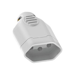 Pino femea tripolar ilumi 10a branco - 1433