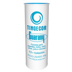 Corante em po guarany 40g - azul turquesa