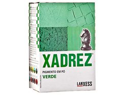 Corante em po xadrez 250g - verde