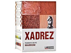 Corante em po xadrez 250g - marrom