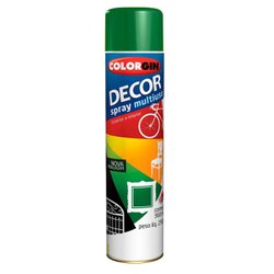 Tinta spray decor colorgin 360ml verde folha - 8751