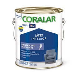 Coralar latex mais economico galao - palha do sertao