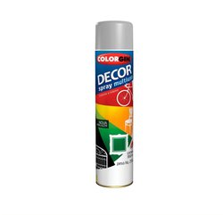 Tinta spray decor colorgin 360ml cinza - 8651