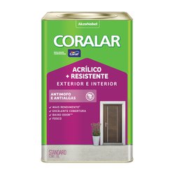 Coralar acrilico mais resistente lata - branco gelo