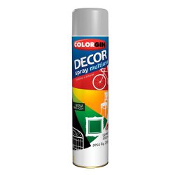 Tinta spray decor colorgin 360ml primer cinza - 8721