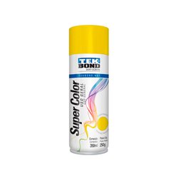 Tinta spray uso geral tekbond 350ml amarelo