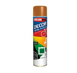 Tinta spray decor colorgin 360ml marrom barro - 8671