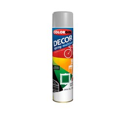 Tinta spray decor colorgin 360ml aluminio - 8581