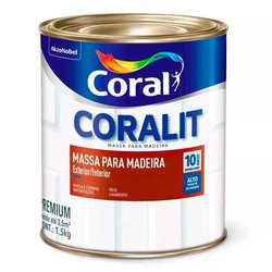 Massa para madeira coralit 1/4