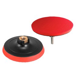 Disco de borracha para lixadeira roma 7 - com velcro