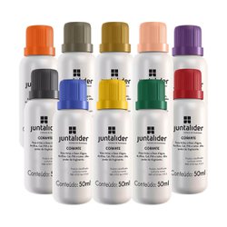 Corante liquido juntalider 50ml - azul