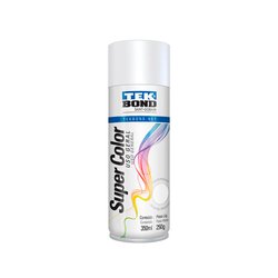Tinta spray uso geral tekbond 350ml branco fosco