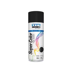 Tinta spray uso geral tekbond 350ml preto fosco